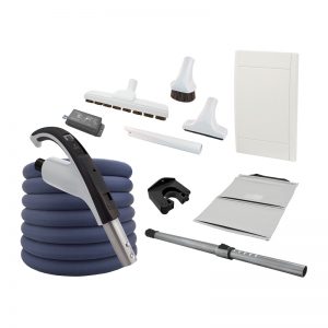 Retraflex attachments kit with SoftTouch hose and Exclusive Black handle - Receiver included