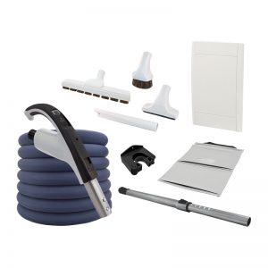 Retraflex attachments kit with SoftTouch hose and Exclusive Black handle - Receiver not included