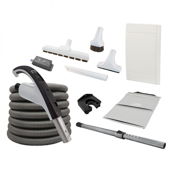 Retraflex attachments kit with SpeedyFlex hose and Exclusive Black handle - Receiver included