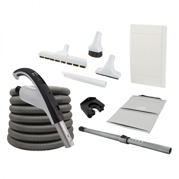 Retraflex attachments kit with SpeedyFlex hose and Exclusive Black handle - Receiver not included